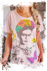 Frida Art Is The Remedy Tee