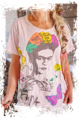 Frida Art Is The Remedy Tee