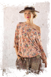 Floral Block Print Viggo Tee