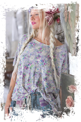 Floral Blockprint Tee