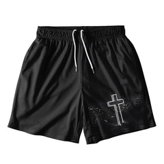 The Cross Christian Mesh Shorts