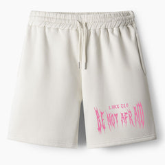Be Not Afraid Seraphim Christian Fleece Shorts