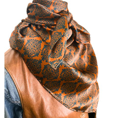 Western Wild Rags (Chisholm Cowpoke) Silk Scarf
