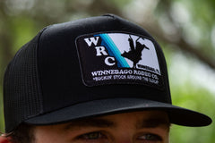 Black WRC Bull Patch Snapback