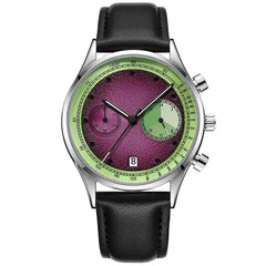 Eggplant Inspired Quartz Watch