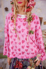 Pop Heart Francis Hi-Lo Tee