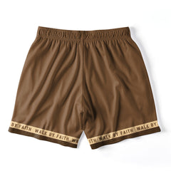 Walk By Faith Christian Mesh Shorts