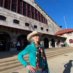 Aztec Wild Rags (Cimarron Cowboy) Silk Scarf