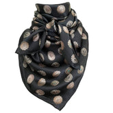 Western Wild Rags (Concho Canyon) Black Scarf