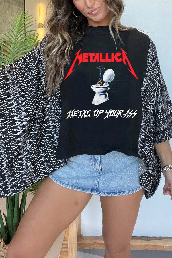 METALLICA Metal Up Your Ass Tee(No Patch)