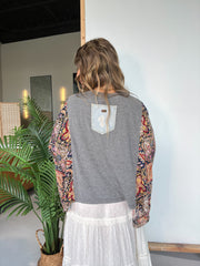 Queen Mix & Match Tee Grey