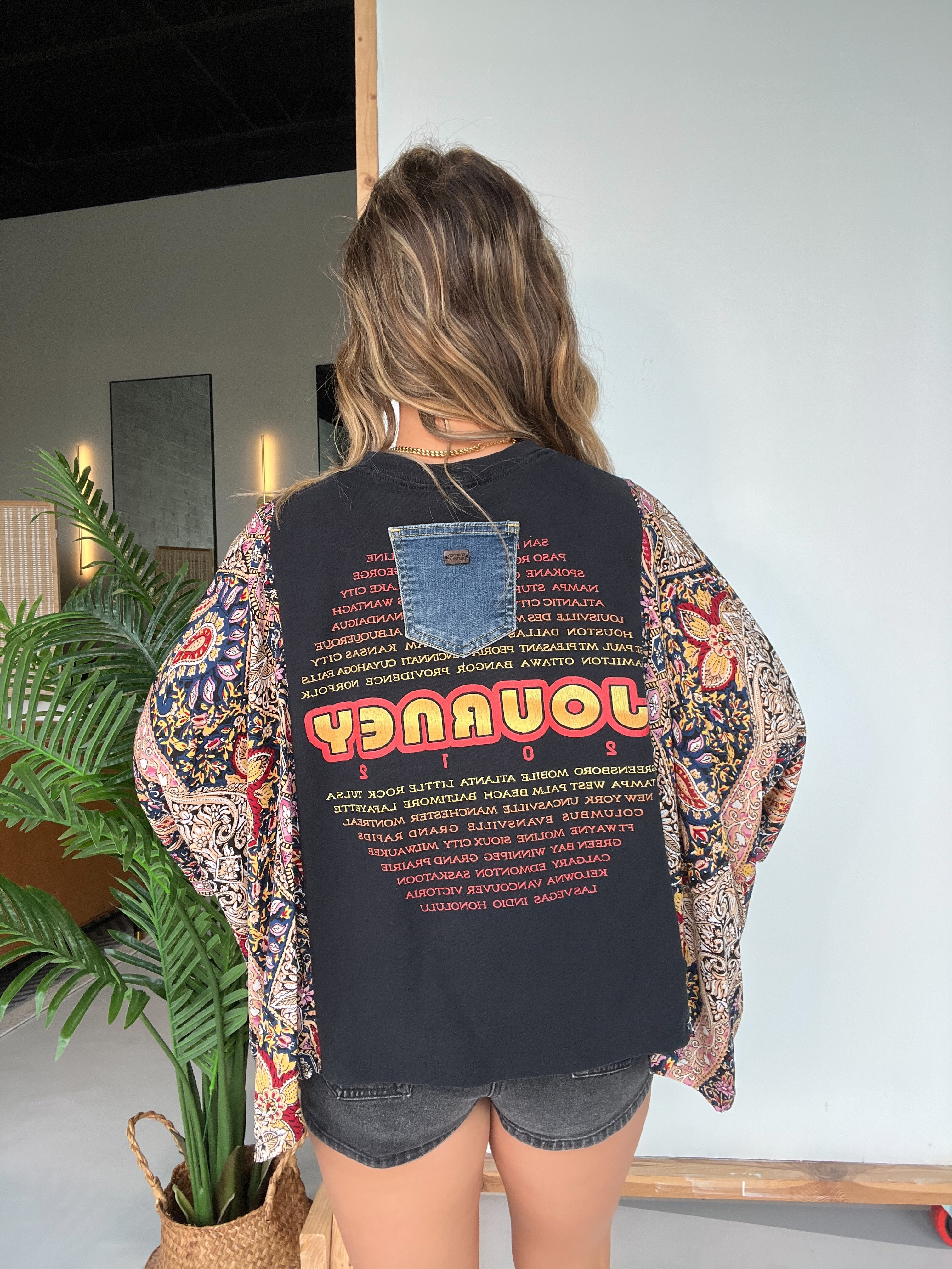 Journey Mix & Match Tee Black