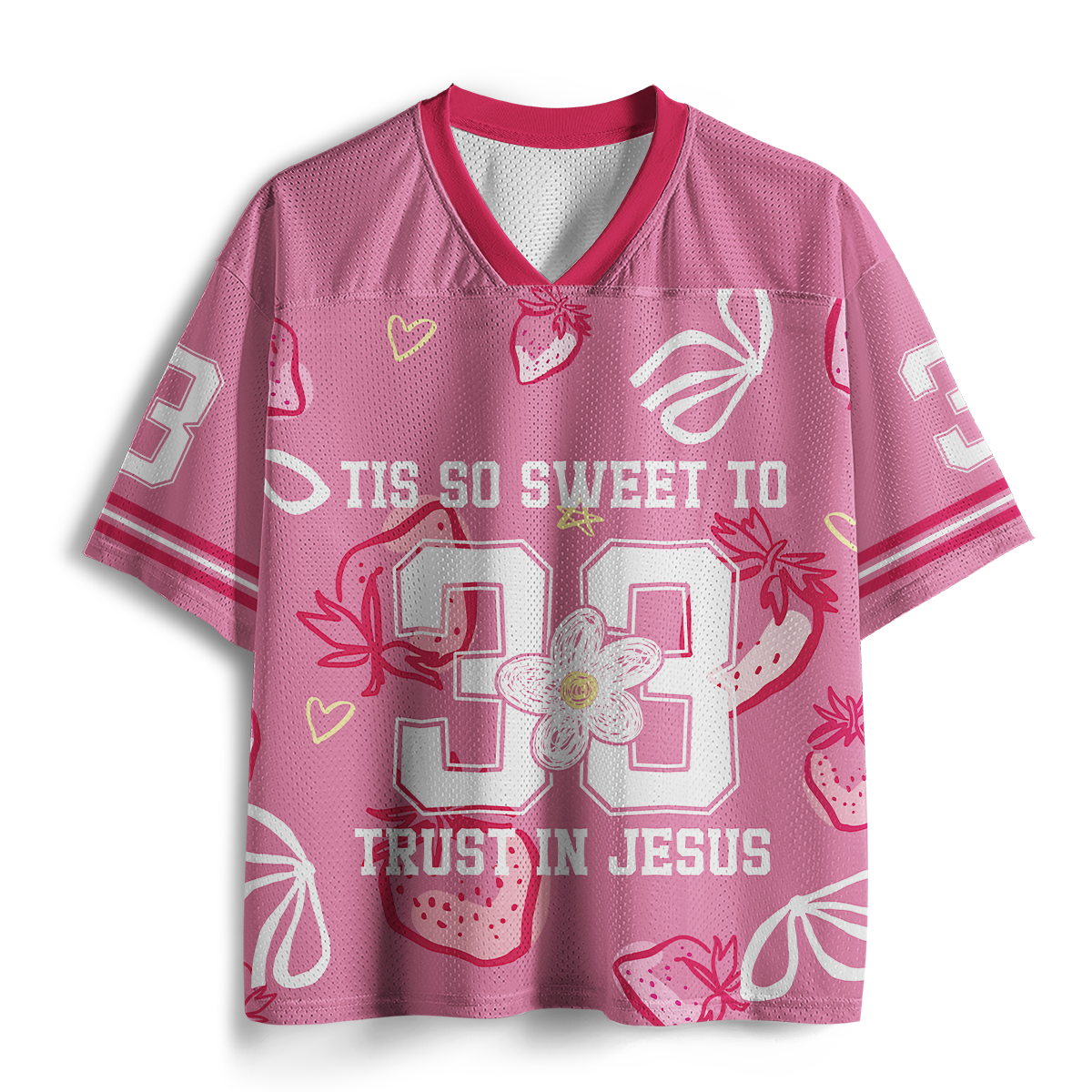 Tis So Sweet To Trust In Jesus Christian Mesh Jersey