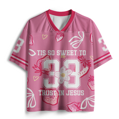 Tis So Sweet To Trust In Jesus Christian Mesh Jersey
