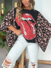The Rolling Stones Mix & Match Tee Black