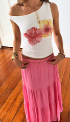 Women's Summer Printed Tops + Skirts