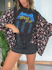 Metallica Print Tee(No Patch)