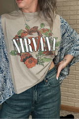 Nirvana Vintage Bell Sleeve Tee