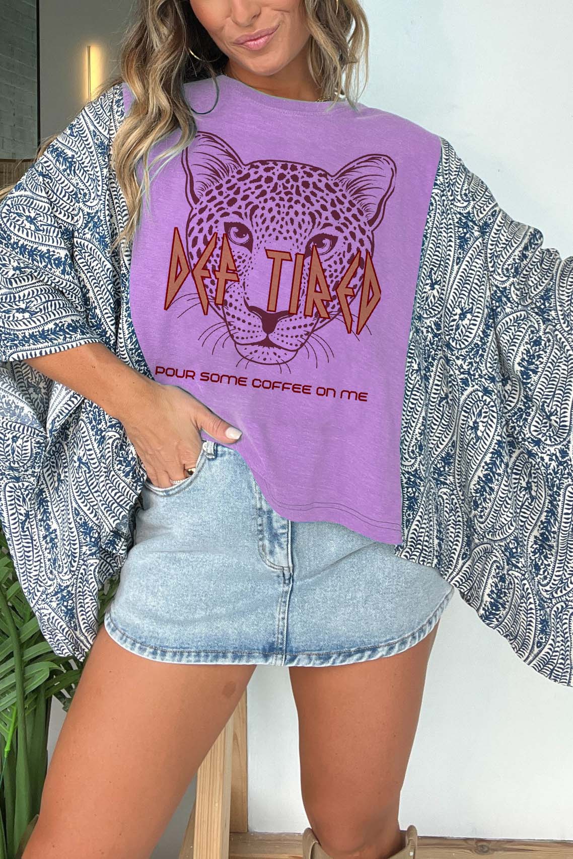 Def Tired Tee(No Patch)