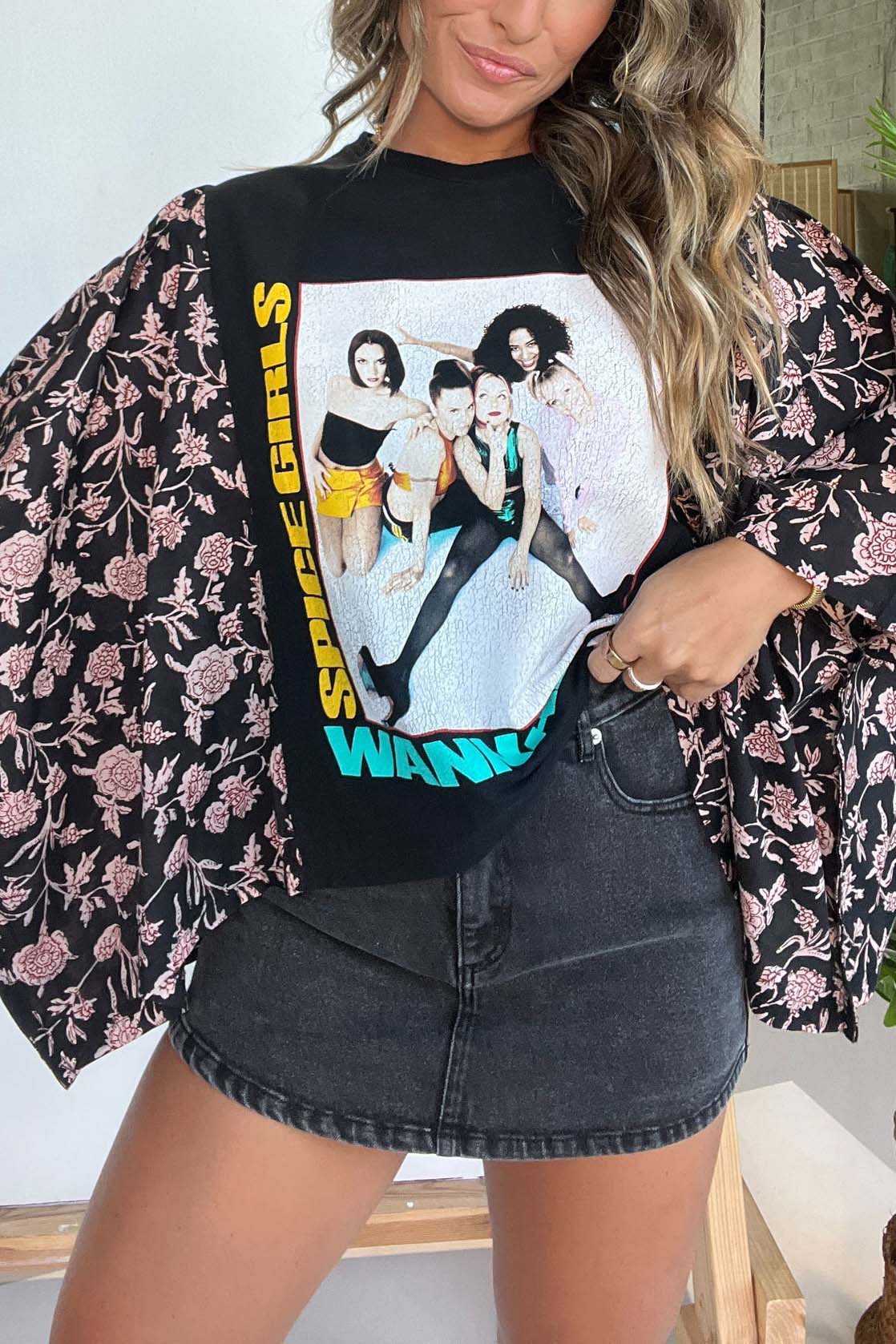 Spice Girls Mix & Match Tee Black