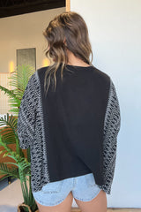 Boho Mix & Match Tee Black