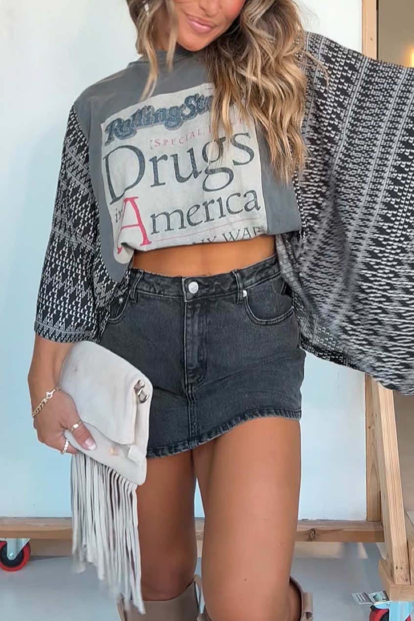 ROLLING STONE Drugs in America Mix & Match Tee