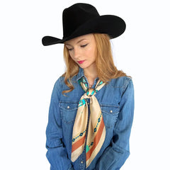 Cowgirl Wild Rags (Cowtown Cowgirl) Silk Scarf