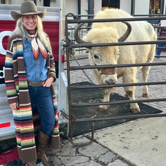 Aztec Wild Rags (Pecos Desert) Silk Scarf