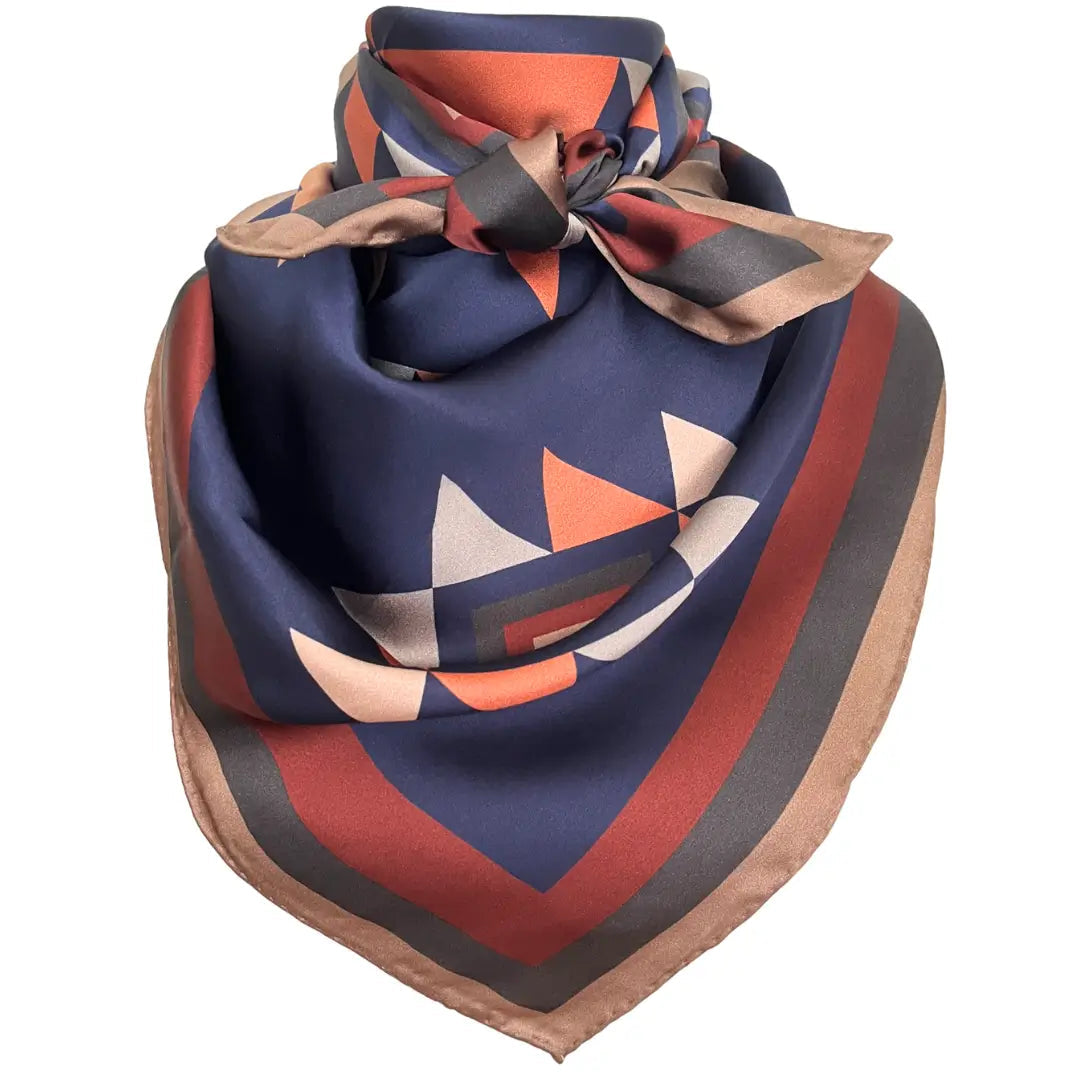 Aztec Wild Rags (Pecos River) Silk Scarf
