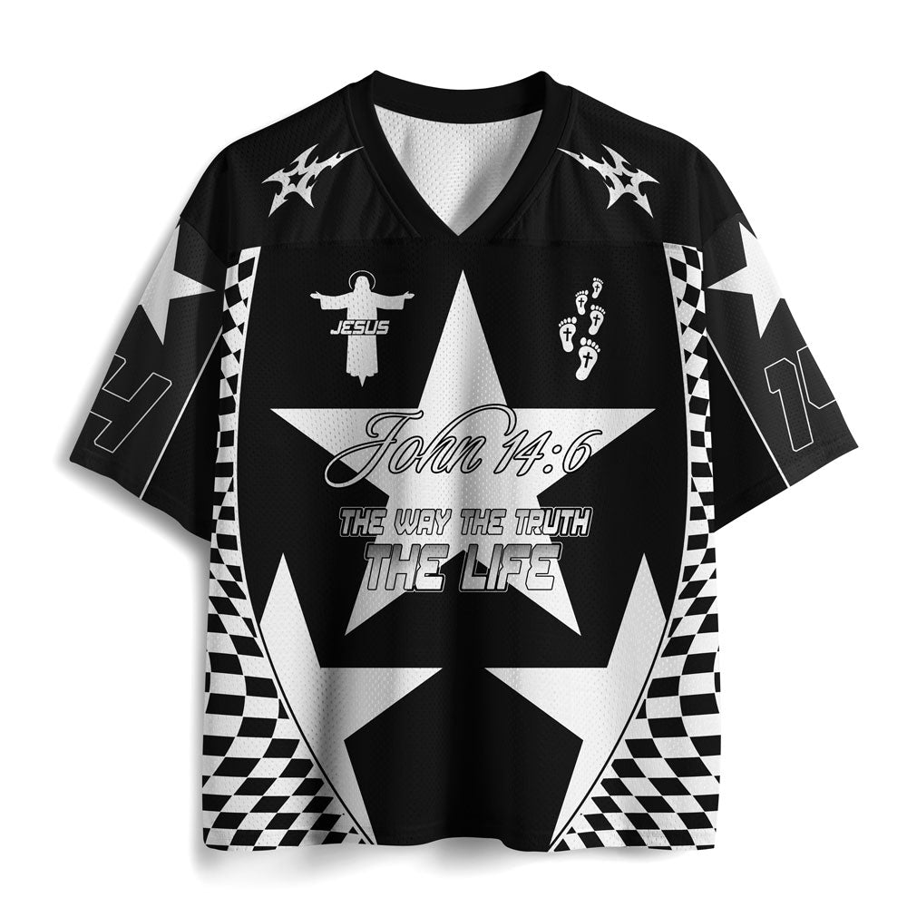 The Way The Truth And The Life Christian Mesh Jersey