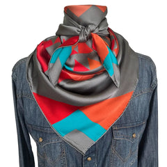 Aztec Wild Rags (Dusk in the Saddle) Silk Scarf