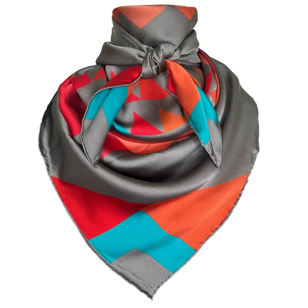 Aztec Wild Rags (Dusk in the Saddle) Silk Scarf