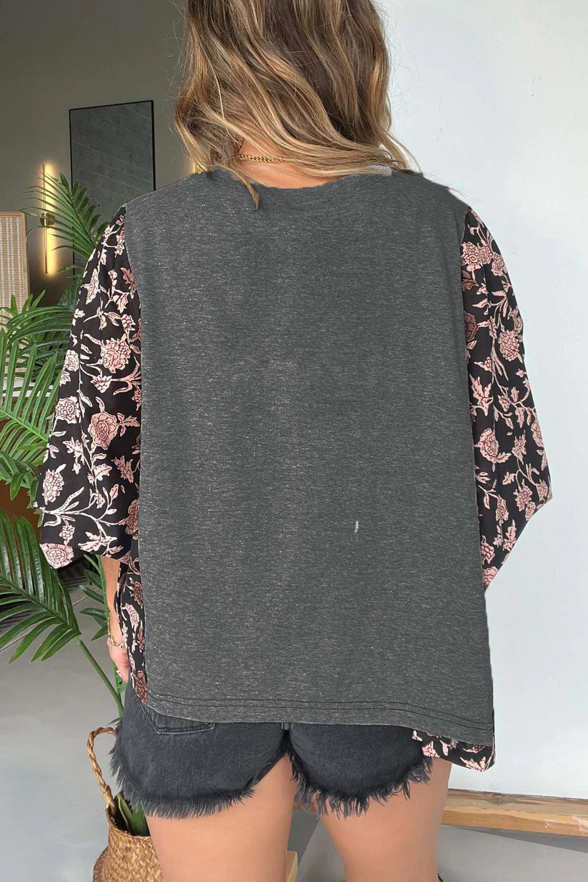 Mix & Match Tee Black(No Patch)