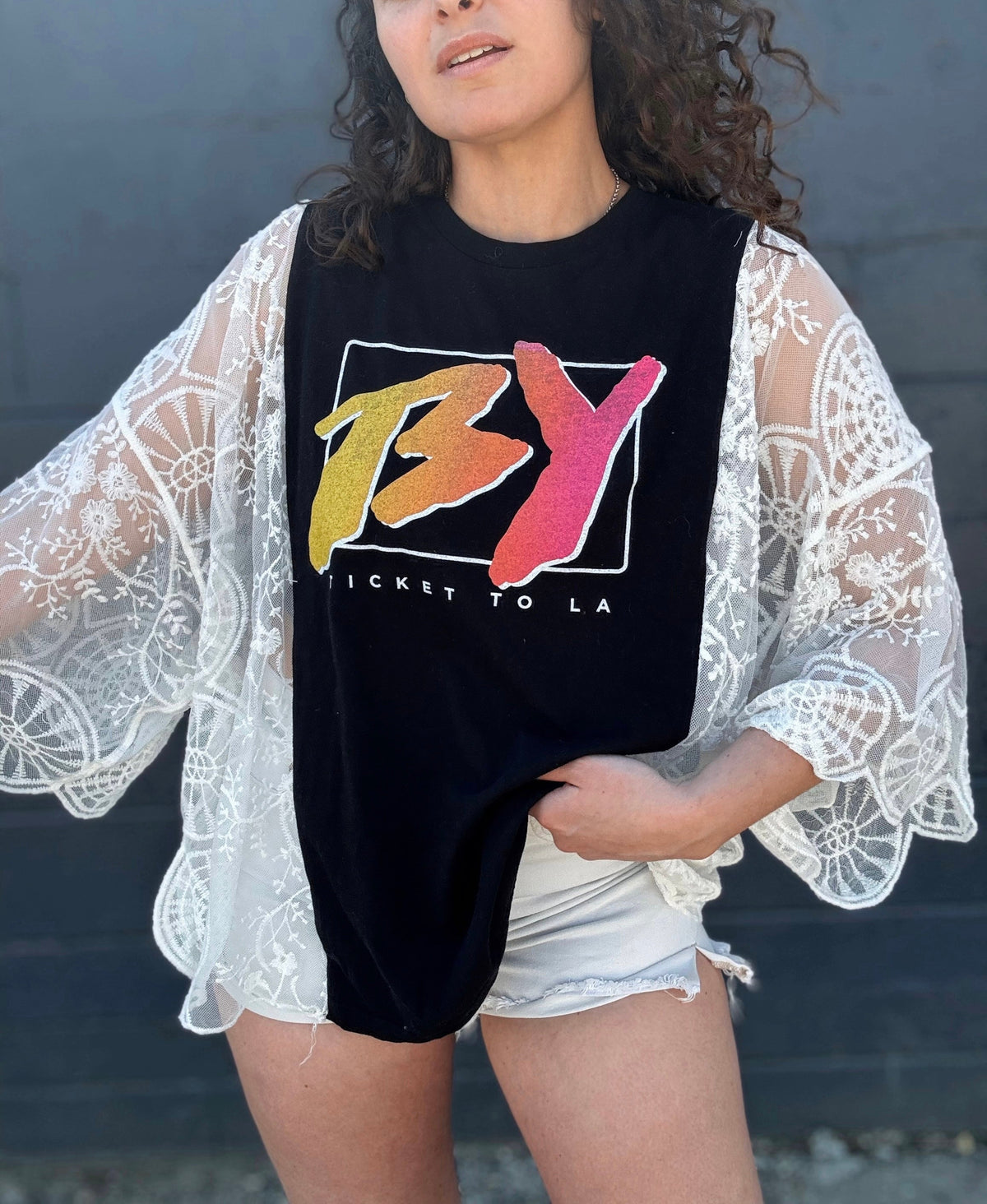 Reworked Brett Young Boho Tee