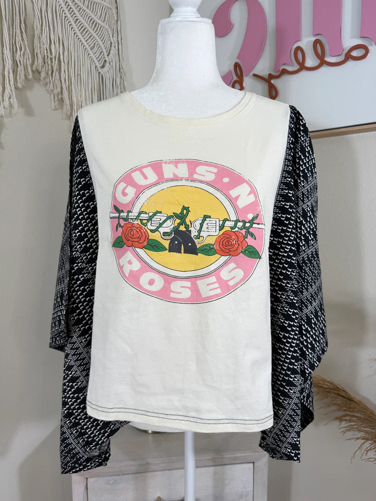 Mix & Match Tee Tie Dye Floral
