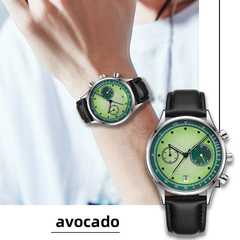 Avocado Inspired Quartz Watch