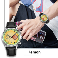 Lemon Inspired Quartz Watch