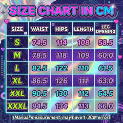 Wasteland Style Ripped Jeans Y2K Retro | American Wide-Leg Scimitar Pants Harajuku Kawaii Unisex